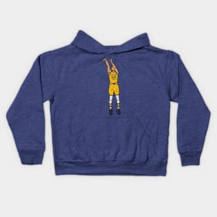 Steph Curry Jumpshot - NBA Golden State Warriors Kids Hoodie